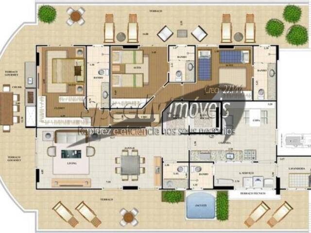 Apartamento para Venda em Santos - 3