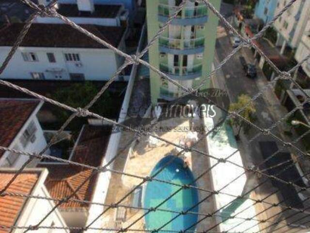 Vista da janela do apartamento em Santos.