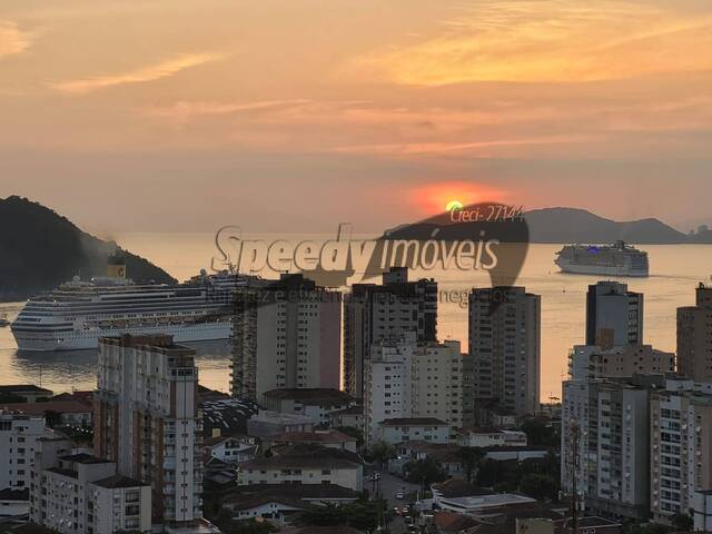 #3728 - Apartamento para Venda em Santos - SP - 1