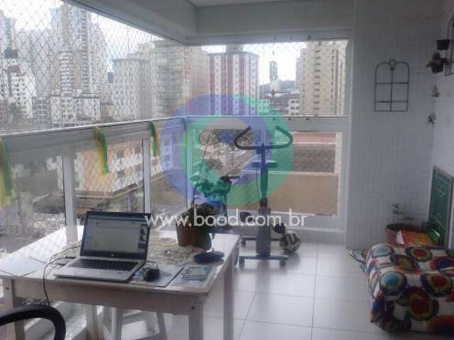 Varanda mobiliável Apartamento em Santos