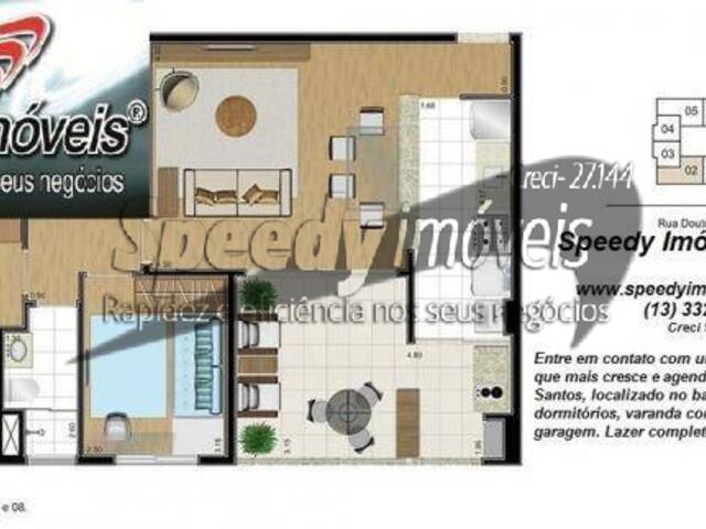 #1886 - Apartamento para Venda em Santos - SP - 3