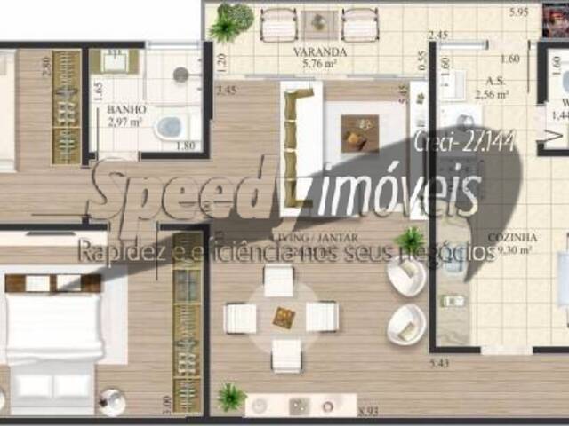 Apartamento para Venda em Santos - 3