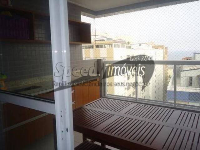 Varanda gourmet do apartamento em Santos